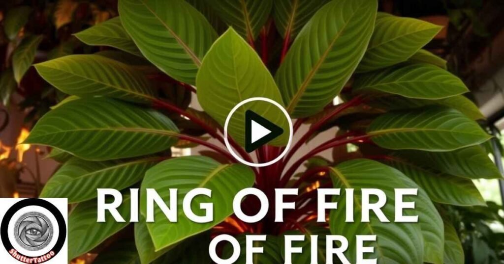 How to Care for Your Philodendron Ring of Fire Large